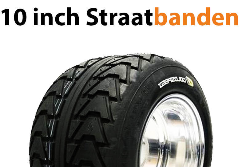 Schadelijk Detecteren getrouwd 10 inch quad straatbanden -