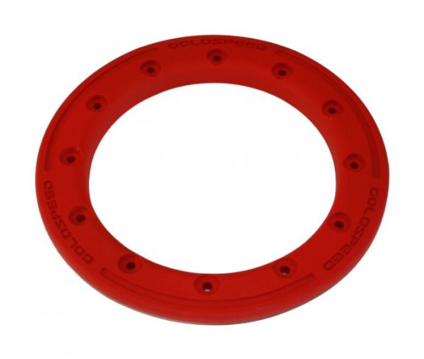 Beadlock ring goldspeed red poly