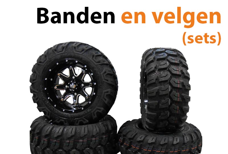 quadbanden en quadvelgen sets