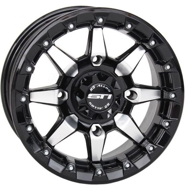 STI HD5 machined black quad banden shop