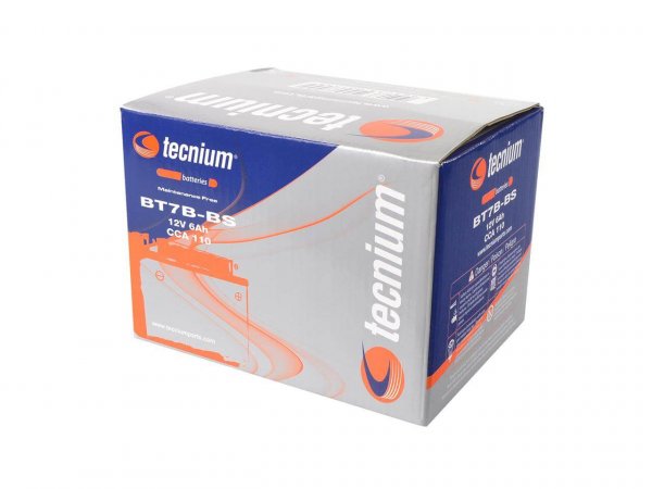 TECNIUM BT7B-BS accu met zuurpack